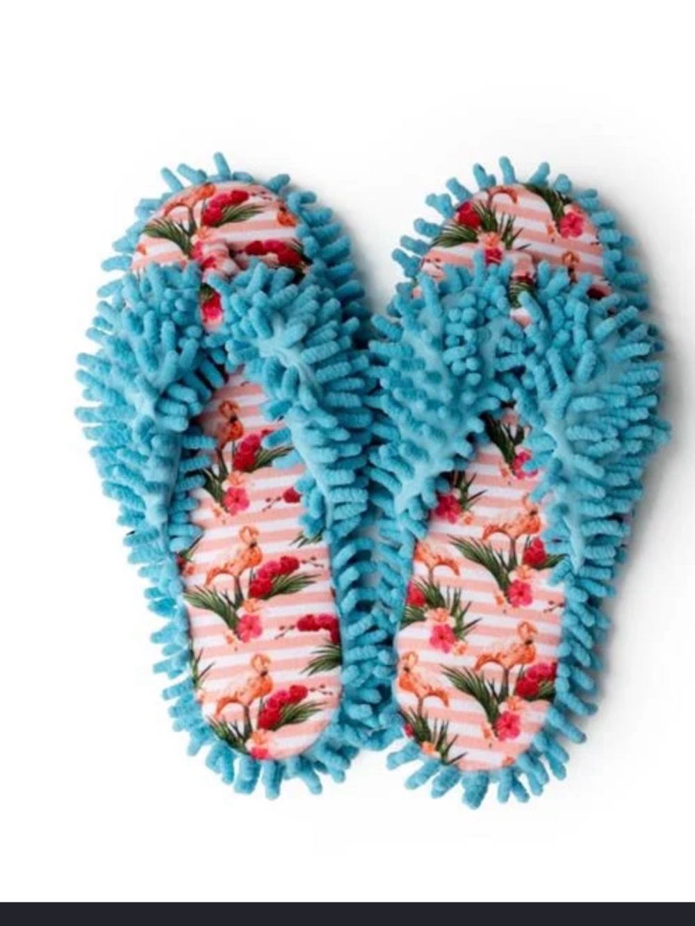 Aunt Deloris House Slippers by Two Left Feet "Ready To Flamingle" style,Size 7/9 - Picture 17 of 17